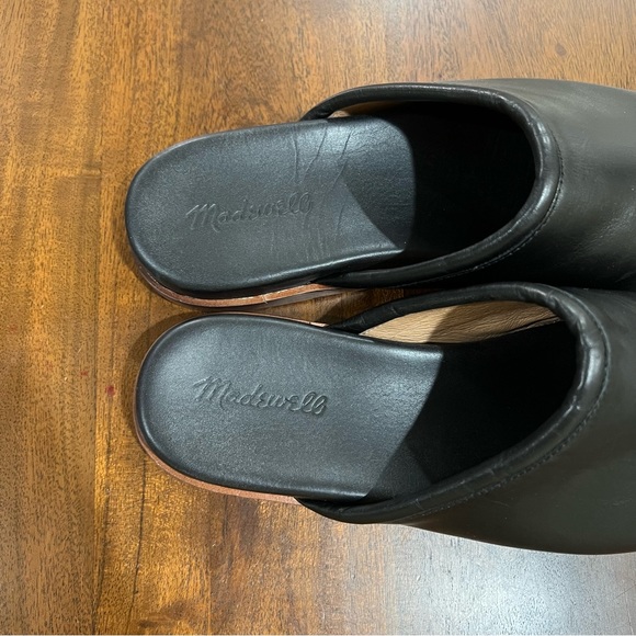Madewell The Louisa Mule in True Black Size 11 - Picture 5 of 9